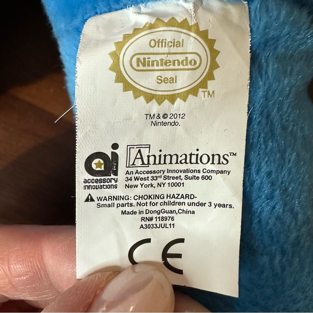 Official Nintendo Mario Plush 2012 – Accessory Innovations Super Mario Bros - Picture 7 of 7